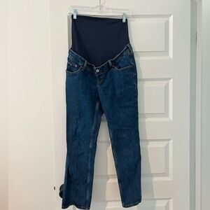 Abercombie Maternity Ankle Straight Jean